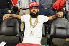 Celebrities At The Los Angeles Clippers Game