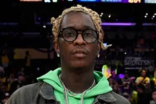 Celebrities At The Los Angeles Lakers Game